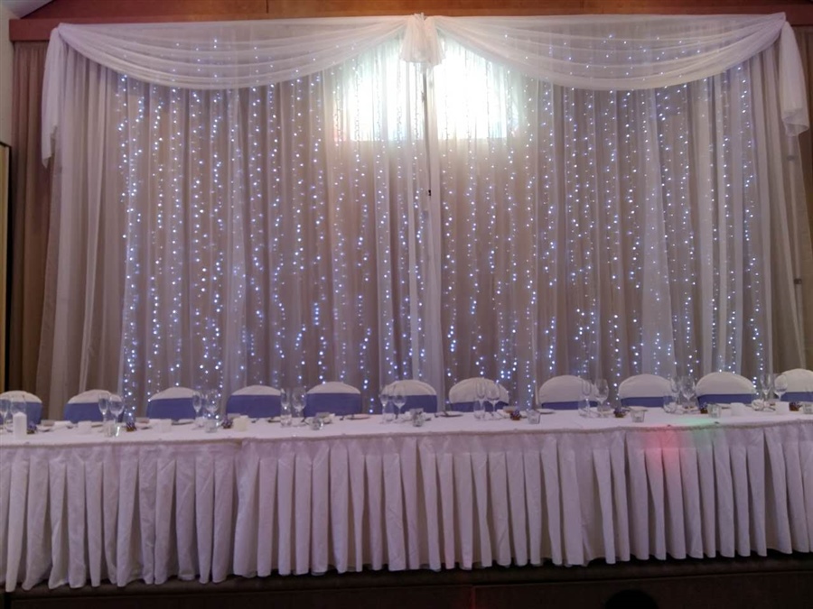 8m x 5m Drop Curtain Lights