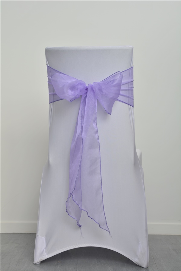 Lavender Organza Sash
