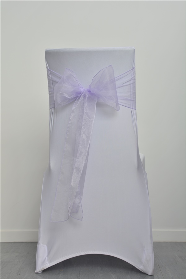 Lilac Organza Sash