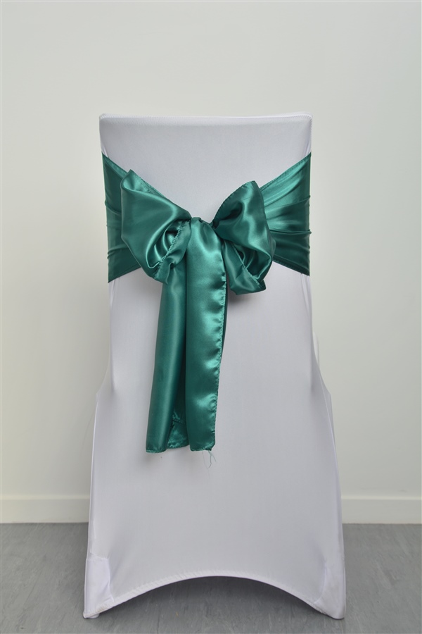 Forest Green Satin Sash