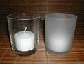 Cylinder Glass Tealight Holder