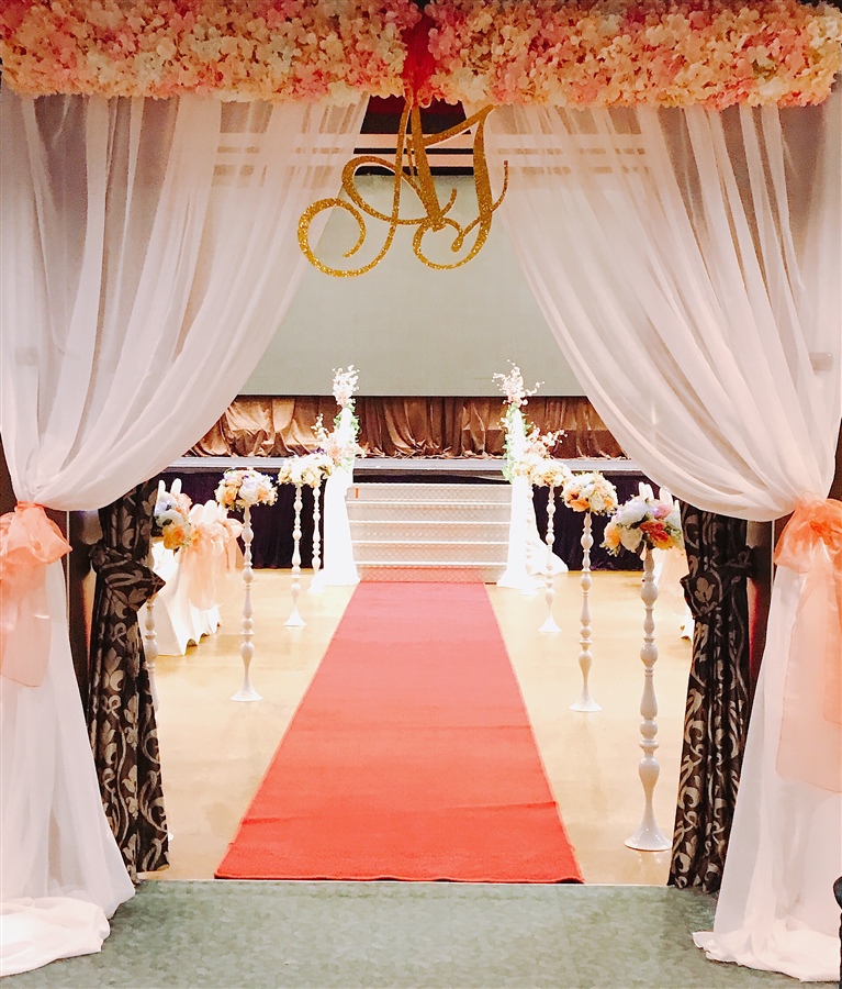 Backdrop Curtains (Entrance)