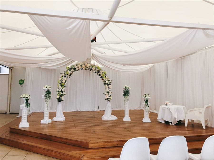 Backout Curtains with white out curtains