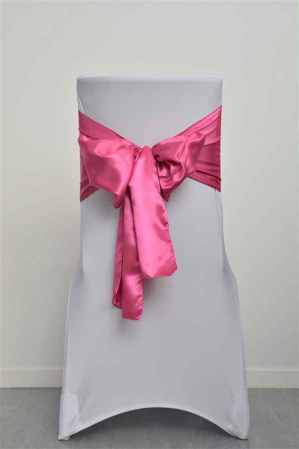 Hot Pink Satin Sash