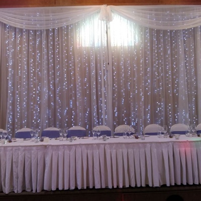 8m x 5m Drop Curtain Lights