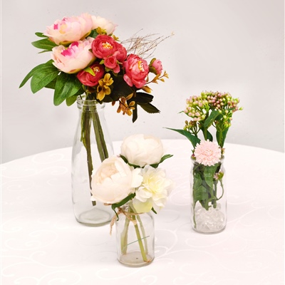 Glass Milk Bottle