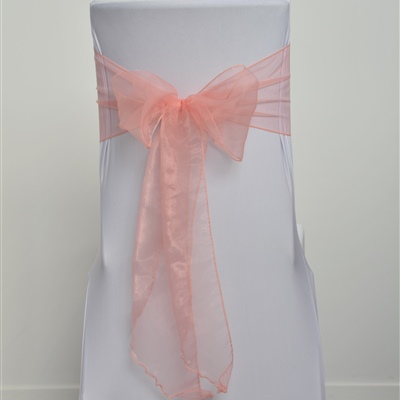Dusty Pink Organza Sash