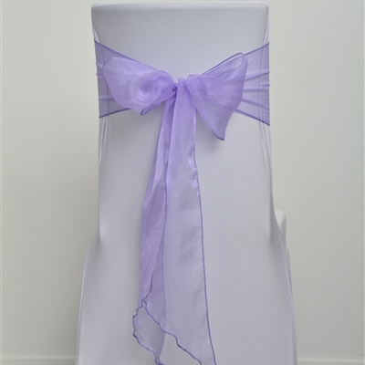 Lavender Organza Sash