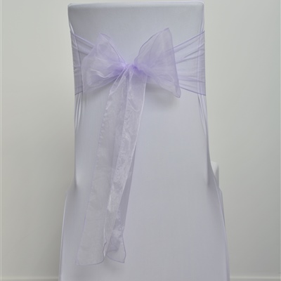 Lilac Organza Sash