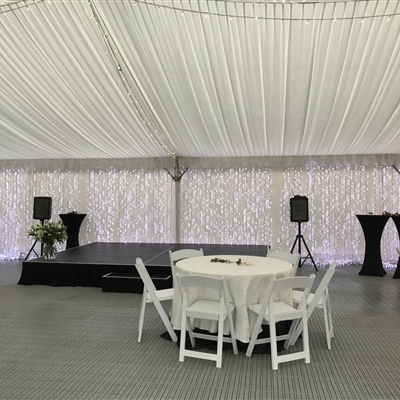 20m x 3m Curtain Lights without Curtains