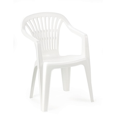 White Resin Chairs