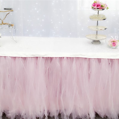 Organza Table Skirt