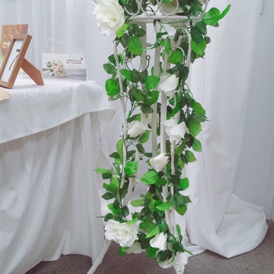Flower Stand with Artificial Flower