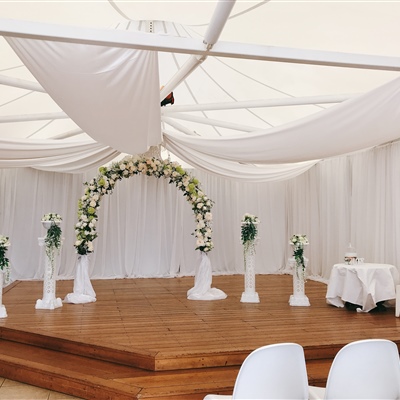 Backout Curtains with white out curtains