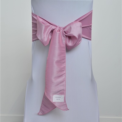 Pink Solid Sash