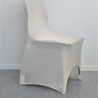 Lycra Chair Cover Ivory