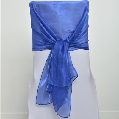 Royal Blue Organza Jacket