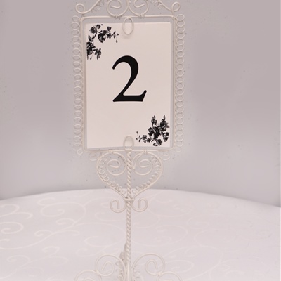 Table Number Holder 3