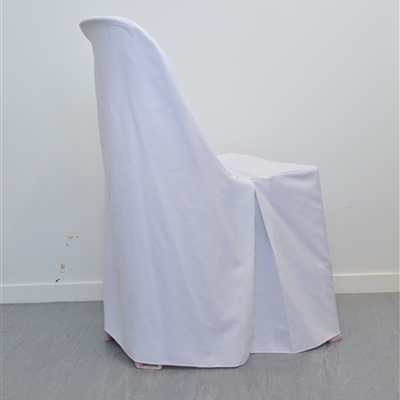 Linen Chair Cover White (Small)